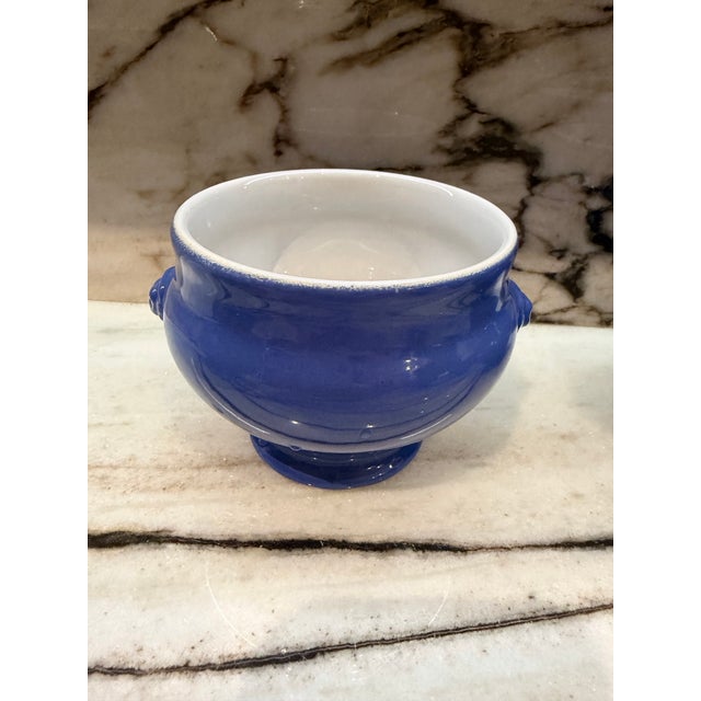 2000 - 2009 Emile Henry Lions Head Soup Bowls, 5 Set For Sale - Image 5 of 5