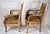 Mid 20th Century Pair of French Directoire Style Walnut Armchairs, Mid-20th Century For Sale - Image 5 of 10