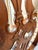Fortuny Set of 8 Antique Chippendale Chairs With Fortuny Upholstery For Sale - Image 4 of 16
