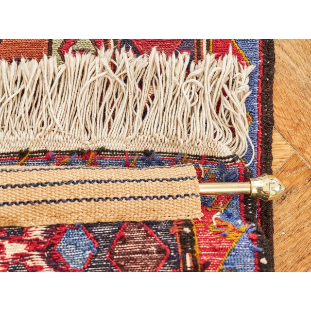 Middle Eastern Kilim Shahsavan For Sale - Image 11 of 12