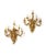 A Monumental Pair of Gilt Bronze Ormolu Six Light Wall Lights in the Manner of Francesco Ladatte An exceptional and...