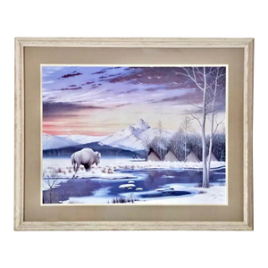 The Mystery" by Donald Vann Limited Edition Lithograph #209/950 Triple Signed & Numbered, Framed