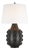 Thomas O'Brien by Visual Comfort Signature Orly Large Table Lamp in Garden Bronze with Linen Shade For Sale