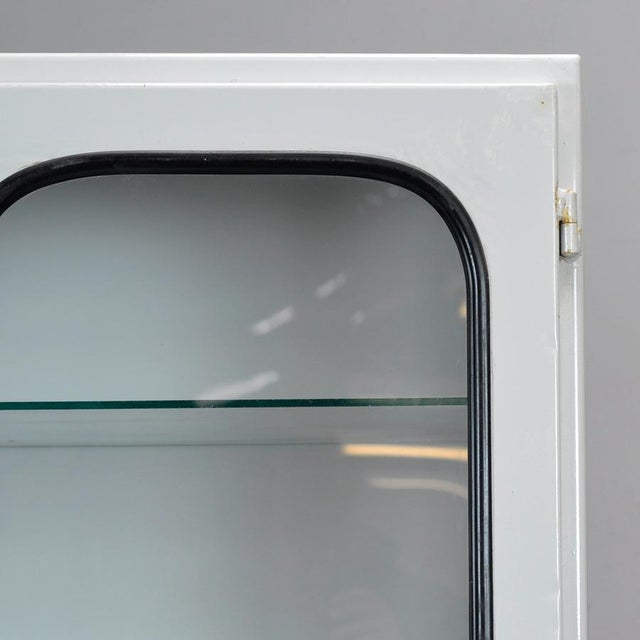 Black Vintage Medical Cabinet, 1970s For Sale - Image 8 of 10