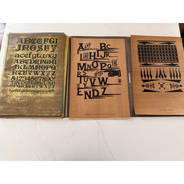 Rare 1966 LTD Ed Wood Type Portfolio (23/25) - Springer, Warrum & Rob Roy Kelly For Sale - Image 4 of 12