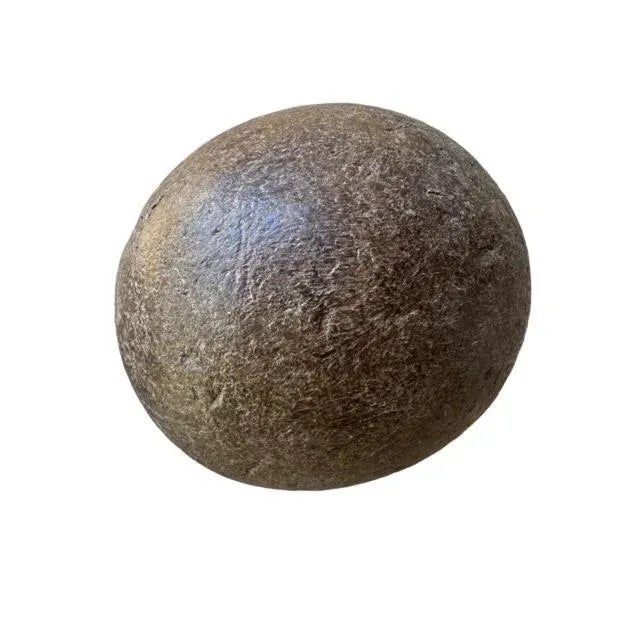 Pair of Antique European Wood Bowling Balls For Sale - Image 4 of 4