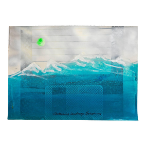 Iain BaxterIain Baxter& "Containing Landscape" Conceptual Monoprint Painting