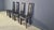 Vintage Black Leather Dining Chairs, 1980s, Set of 4 For Sale - Image 14 of 16