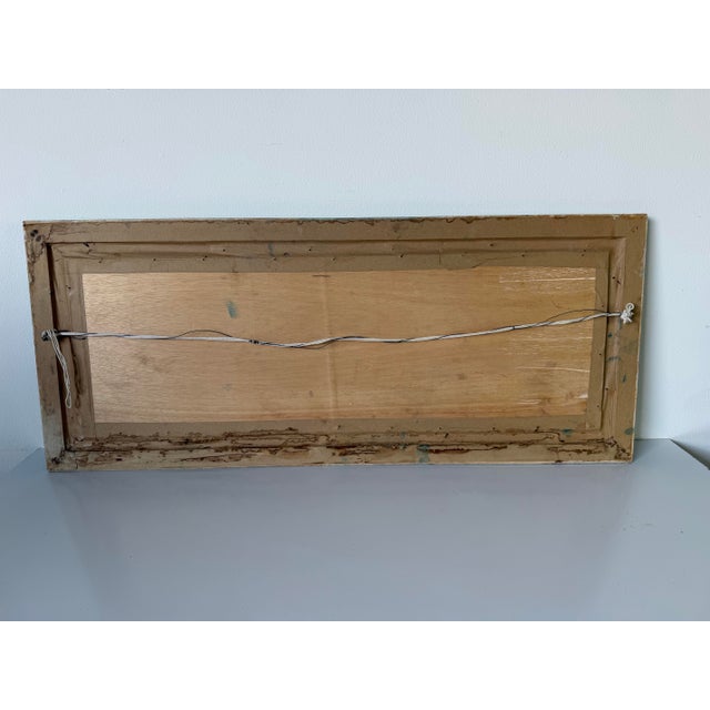 Vintage Handcrafted Ceramic Mosaic Fish- Aquatic Panel Wall Art – Framed For Sale - Image 12 of 12