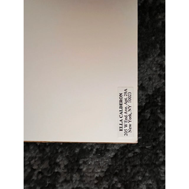 1990s Op/Pop Signed Art Print by Ella Calderon, Nyc For Sale In Philadelphia - Image 6 of 9