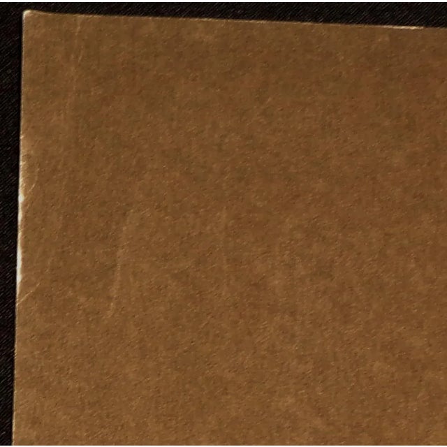 Abstract Jack Youngerman Untitled Signed & Numbered Serigraph From Blue Brown Suite Obo For Sale - Image 3 of 7