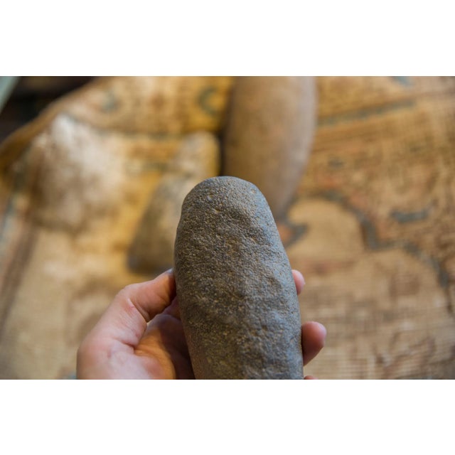 African Antique Bronze Age African Stone Primitive Tool For Sale - Image 3 of 5