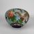 Oversized Vintage Chinese Cloisonne Enameled Bowl With Floral & Pheasants 20thC For Sale - Image 9 of 11