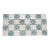 1920s Portuguese Art Deco Tiles Set of 32 Large Green & White Antique Decorative Tiles For Sale