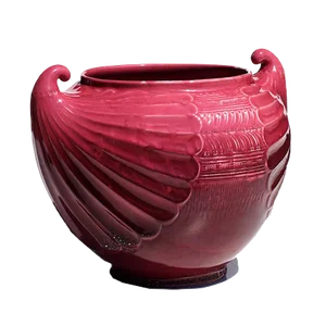 Antique Jugendstil Ceramic Cachepot Vase by Christopher Dresser for SCI Laveno, 1900s