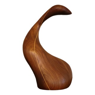 Contemporary Modernist Duck Sculpture by Gilles Lebel For Sale