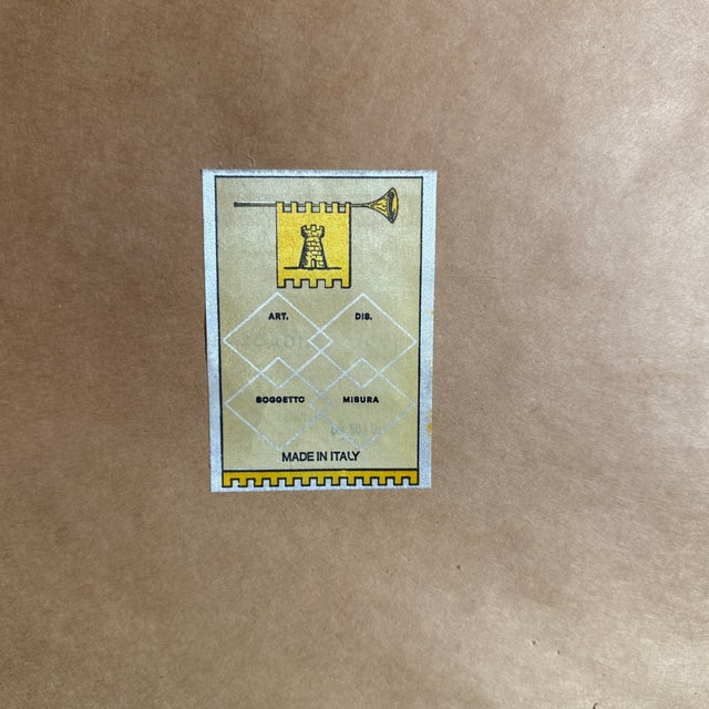 Vintage Italian Framed Needlepoint Textile For Sale - Image 10 of 10