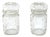 Antique Cut Glass Jars, 1900, Set of 2 For Sale
