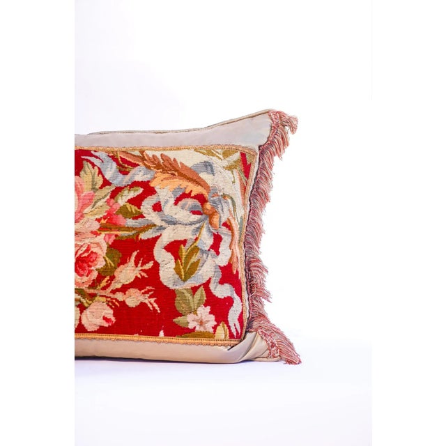 19th Century French Aubusson Pillow Chairish