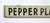 1940s Vintage Wood Black & White Pepper Plants Farm Stand Sign For Sale - Image 5 of 7