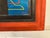 Mid Century Signed Large Framed Abstract Oil Panting For Sale In New York - Image 6 of 9