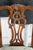 6 Late 20th Century Maitland Smith Chippendale Pierced Mahogany Dining Side Arm Chairs Silk Seats For Sale - Image 10 of 18
