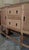 English 1940s Natural Tiger Oak Sideboard With Carved Detailing For Sale - Image 3 of 11