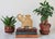 Vintage elephant garden stool figurine. No makers mark. Minor age wear.