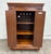 Antique Victor Victrola Orthophonic Floral Carved Walnut Credenza Cabinet For Sale - Image 11 of 17