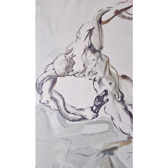 Salvador Dalí­, The Joy of the Blessed, 1960, Paper For Sale - Image 3 of 8