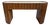 Scalloped Oval Wood Console Table For Sale