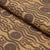 Schumacher Schumacher Bosphorus Hand Block Fabric In Ochre & Brown For Sale - Image 4 of 5