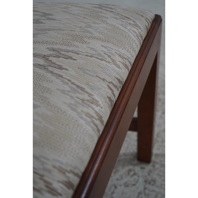 Set of Eight Eldred Wheeler Cherry Dining Room Chairs For Sale - Image 16 of 18