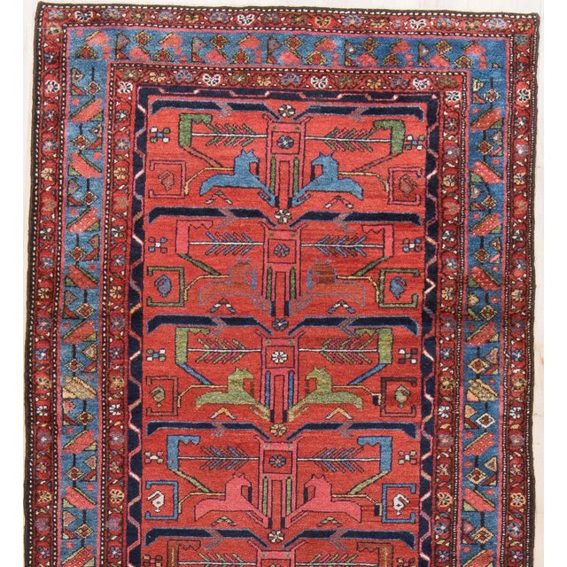 Traditional 1920s Vintage Malayer Enjelas Runner For Sale - Image 3 of 7