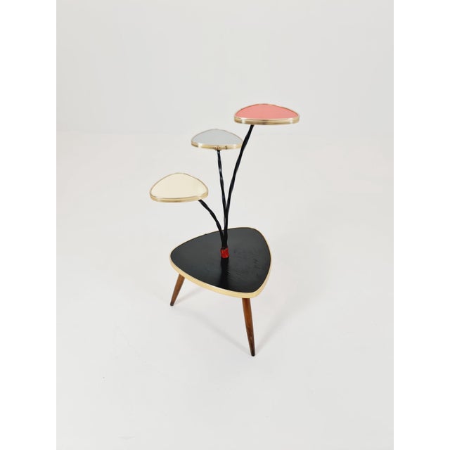 Large German Plant Stand, 1950s For Sale - Image 10 of 11