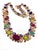 Late 20th Century Bochic “Capri” Vintage Red Ruby & Yellow Sapphire Necklace Set in 18K & Silver For Sale - Image 5 of 11