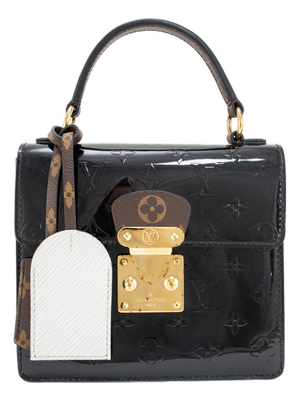 Louis Vuitton Black Monogram Vernis Epi Leather Spring Street Pm Handbag