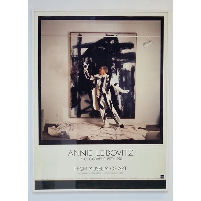 Black Offset Lithograph Steve Martin Photography Exhibition Poster by Annie Leibovitz, 1993 For Sale - Image 8 of 12