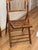 Campaign Reduced/Pair Vintage Bamboo Campaign Folding Chairs For Sale - Image 3 of 5