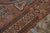 1920s Antique Russian Dragon Soumak Tribal Rug in All Over Red, Beige-Brown Geometric Pattern For Sale - Image 5 of 7