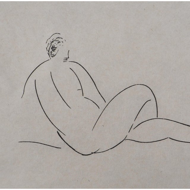 Amedeo Modigliani, Woman Reclining on Her Back, Engraving For Sale - Image 3 of 8
