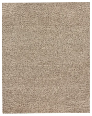 Sanz Flatweave Wool Beige Rug - 6'x9'