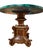 19th Century Late 19th Century Italian Carved Wood Base & Malachite Top Center Table For Sale - Image 5 of 8