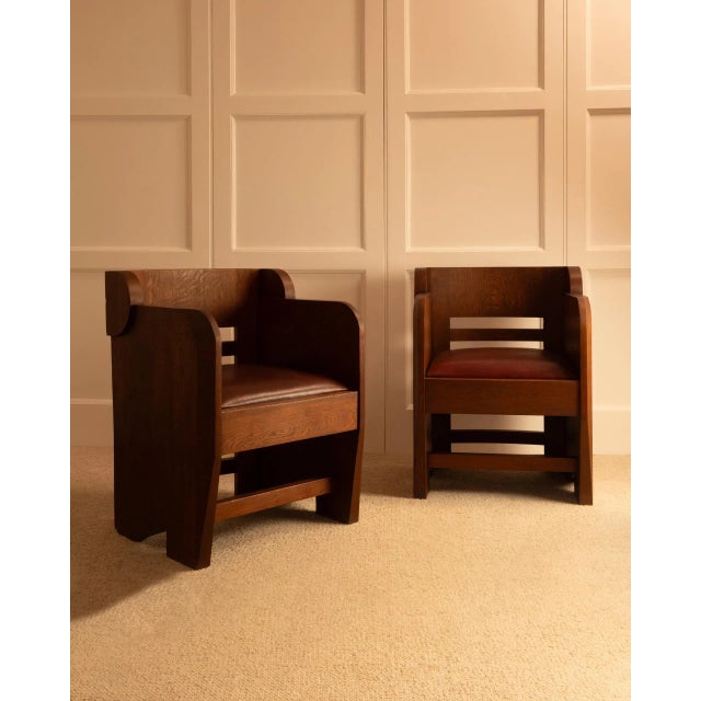 Anthroposophical Armchairs, 1930s, Set of 2 For Sale - Image 9 of 9