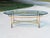 Vintage Labarge Regency Brass and Glass Cocktail Table For Sale - Image 17 of 18