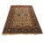 Hand knotted in high-quality wool originating from Turkey between 1890-1900, this antique Kayseri wool rug hosts a classic...