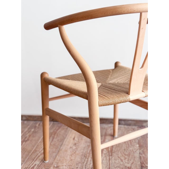 Mid-Century Modern CH24 Chair in Oak with Danish Cord by by Hans J. Wegner for Carl Hansen & Søn, 1960s For Sale - Image 12 of 18