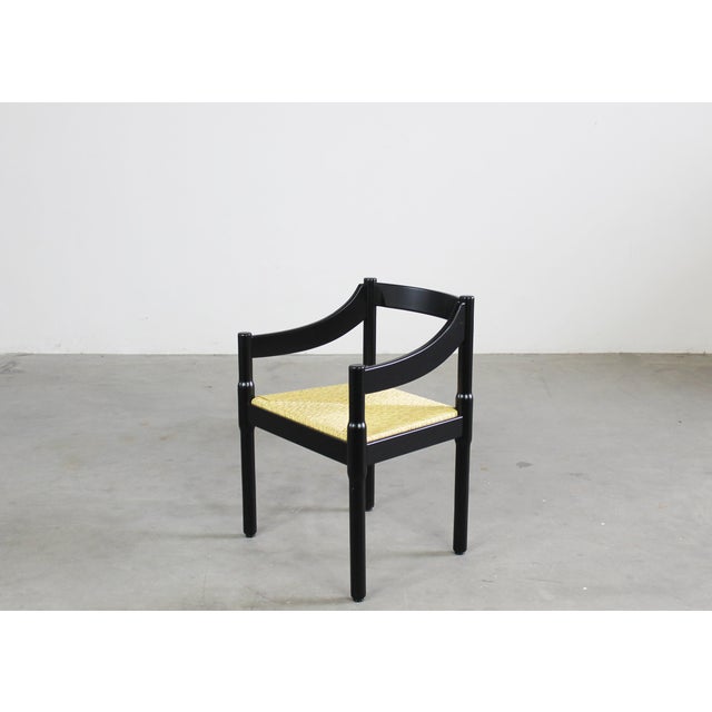 Black Carimate Chairs by Vico Magistretti for Cassina, 1960s, Set of 12 For Sale - Image 13 of 18