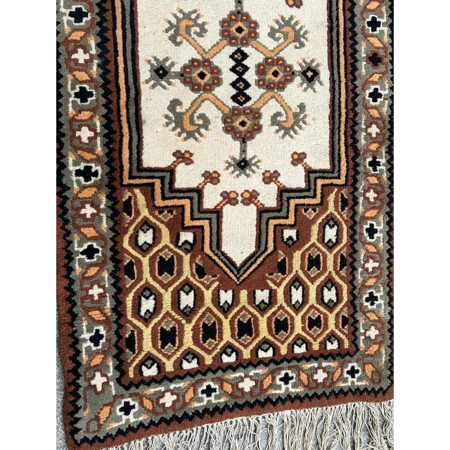 Vintage Tunisian Tribal Rug, 1970s For Sale - Image 3 of 17