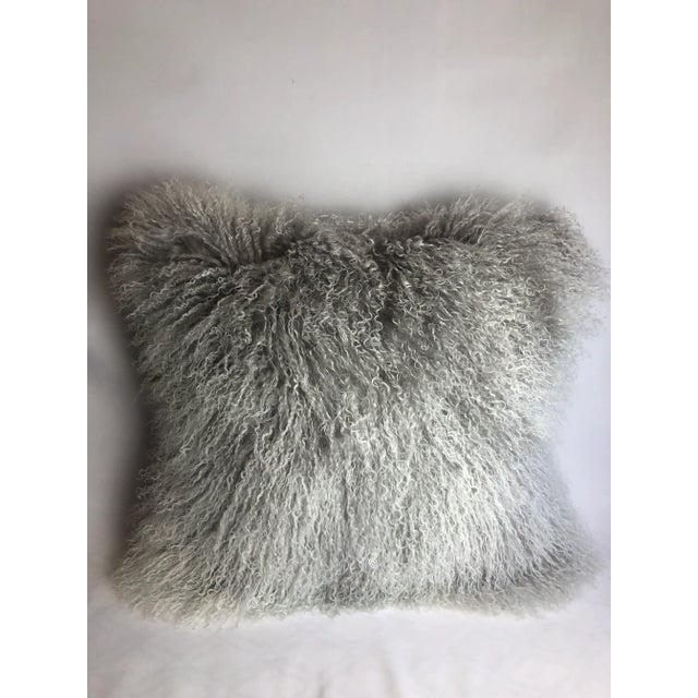 Kravet Contemporary Cashmere Fur Pillow For Sale - Image 4 of 4